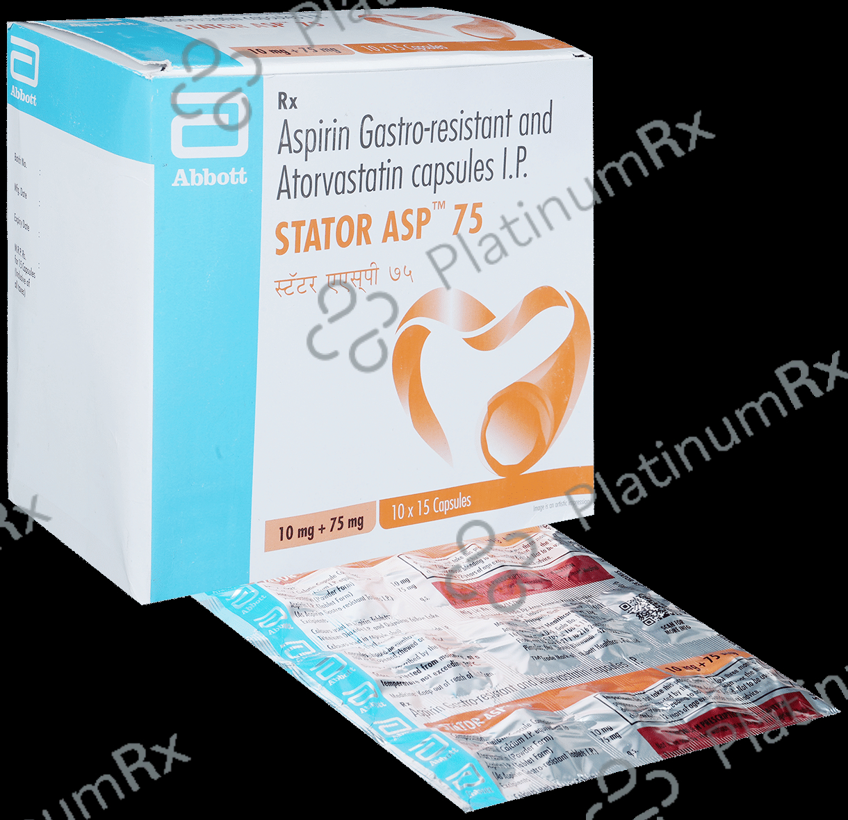 Stator Asp 75/10mg Capsule 15s