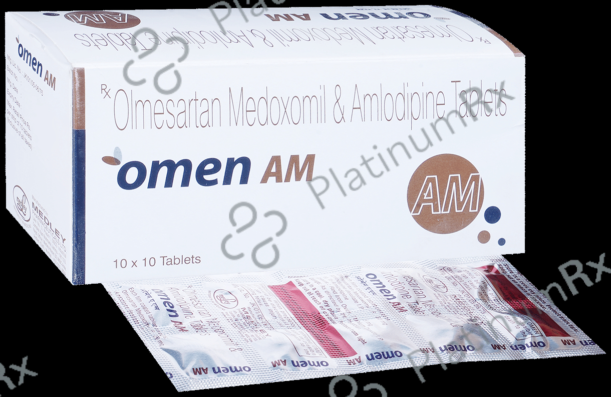 Omen AM 5/20mg Tablet 10s