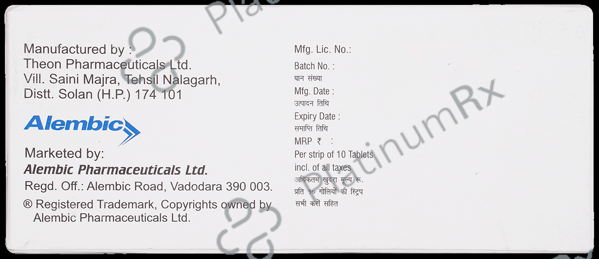 Rosave F 160/20mg Tablet 10s