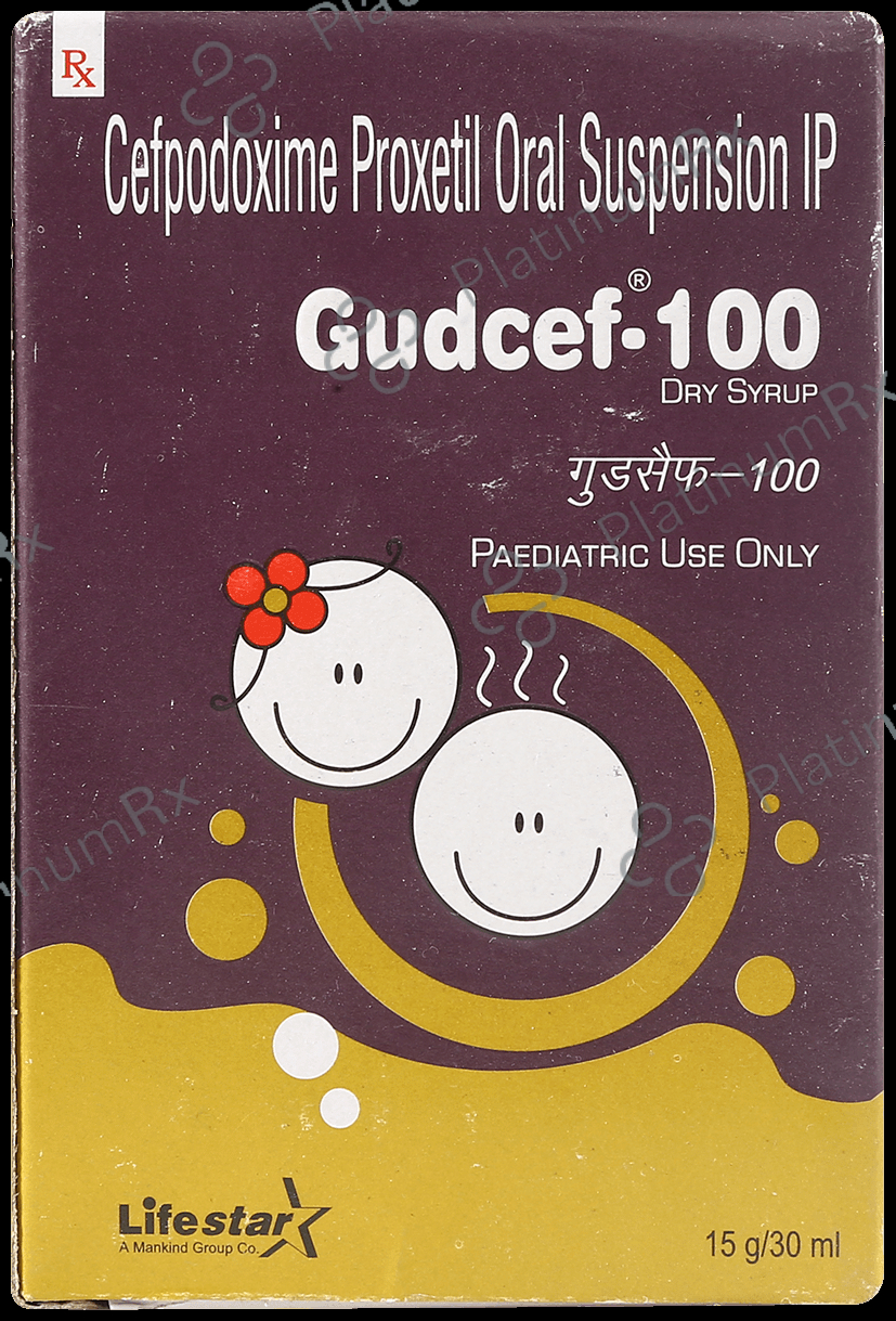 Gudcef 100mg Syrup 30ml