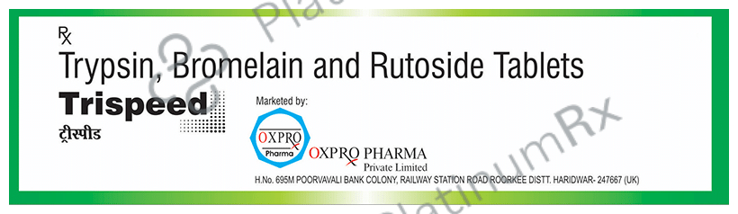 Trispeed Tablet 10 Tablet Oxpro Pharma Pvt