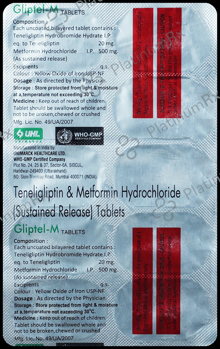 Gliptel-M Tablet SR