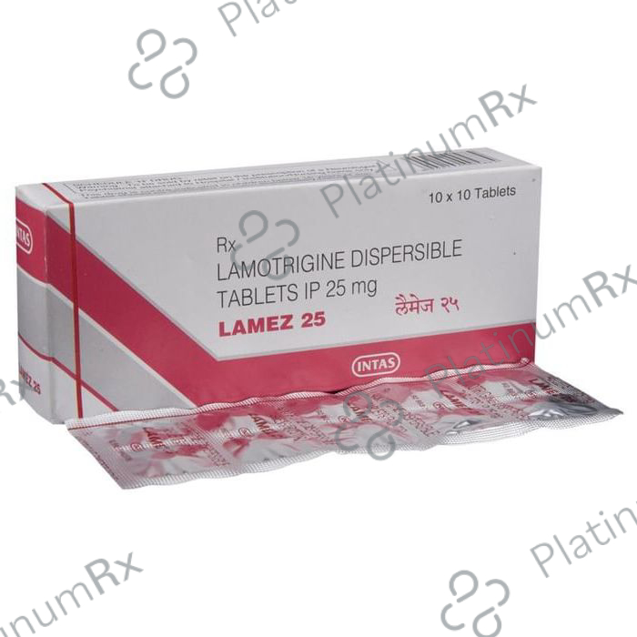 Lamez 25mg Tablet DT 10s