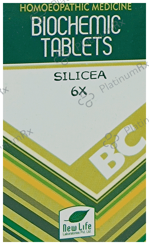 New Life Silicea Biochemic Tablet 6X