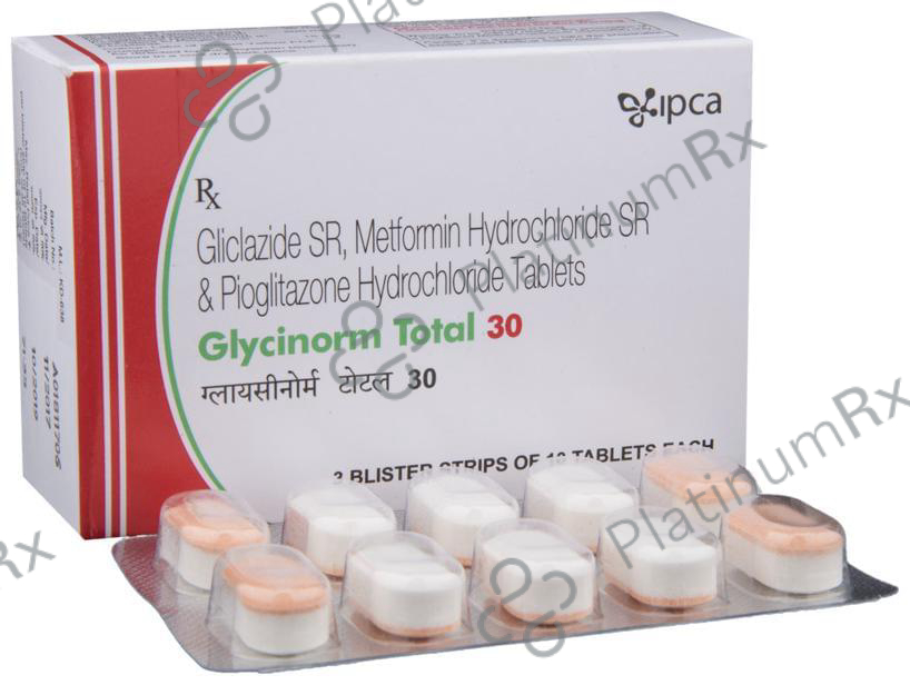 Glycinorm Total 30 Tablet SR 10 Tablet SR