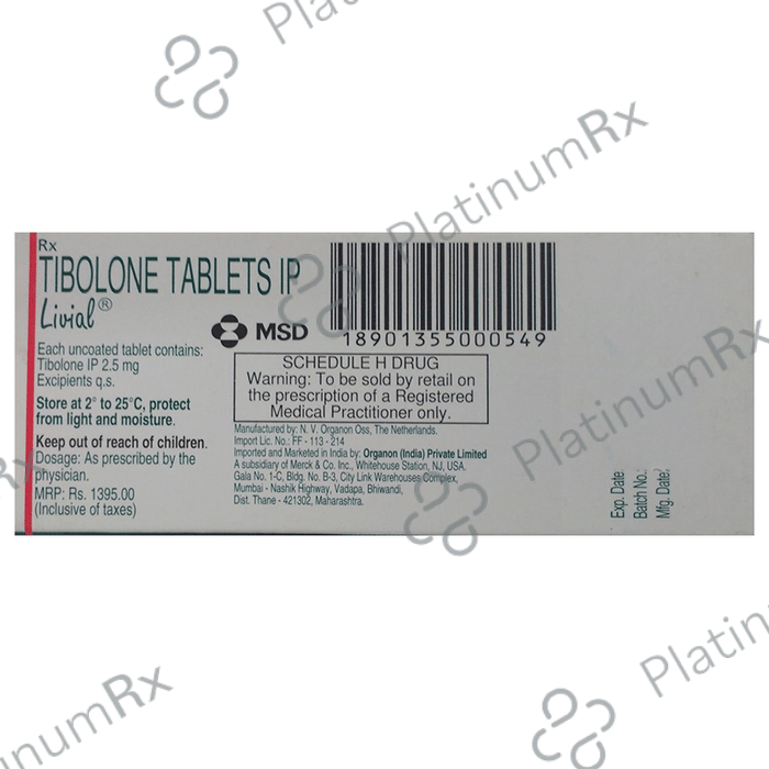 Livial Tablet