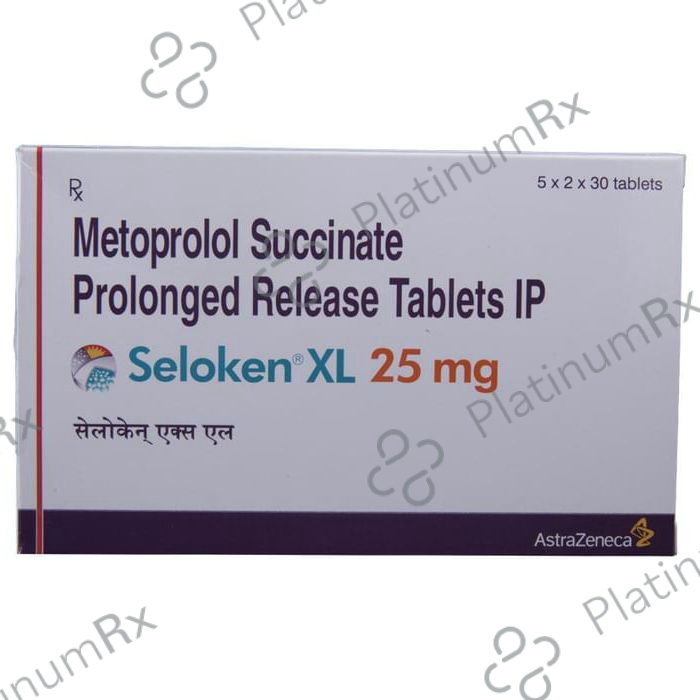 Seloken XL PR 25mg Tablet 30s