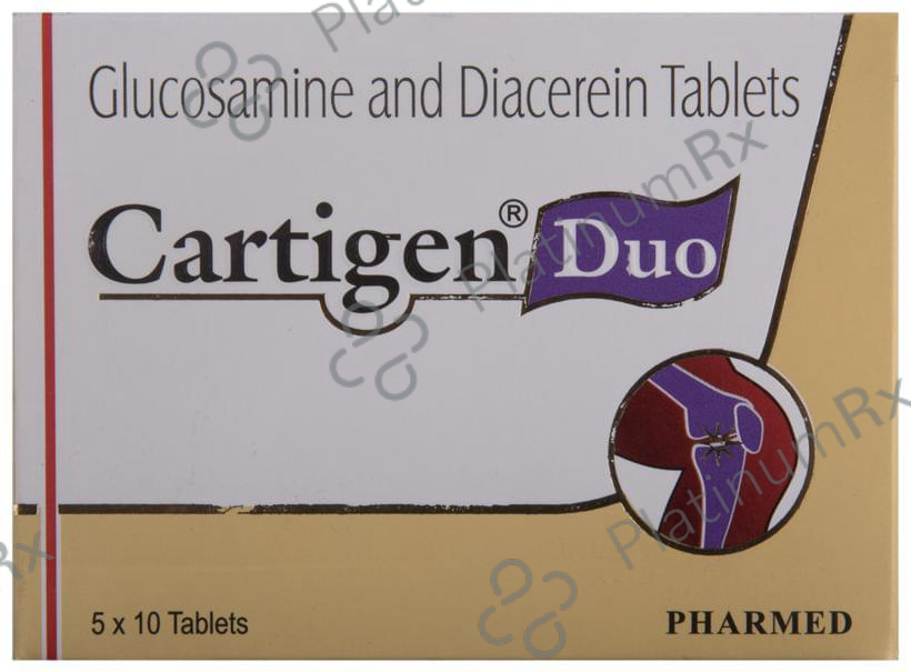 Cartigen Duo 50/1500mg Tablet 10s