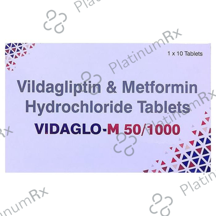 Vidaglo M 50/1000mg Tablet 10s