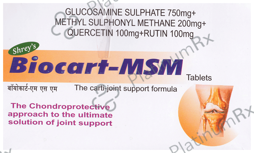 Biocart MSM Tablet