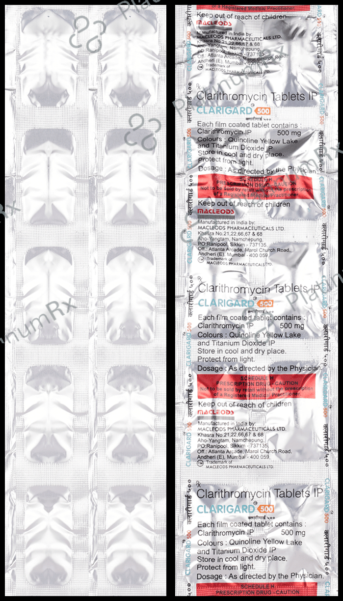 Clarigard 500mg Tablet 10s