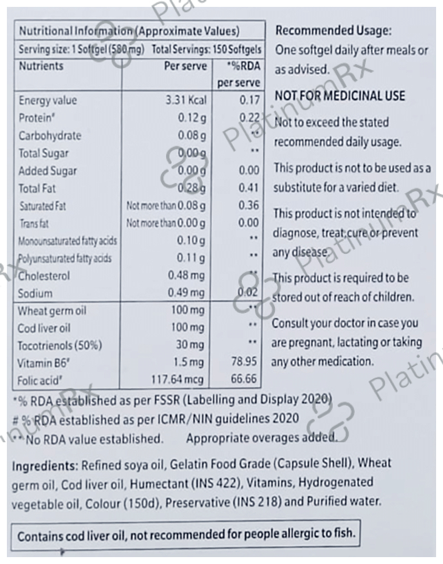 New E COD Plus Capsule 15s