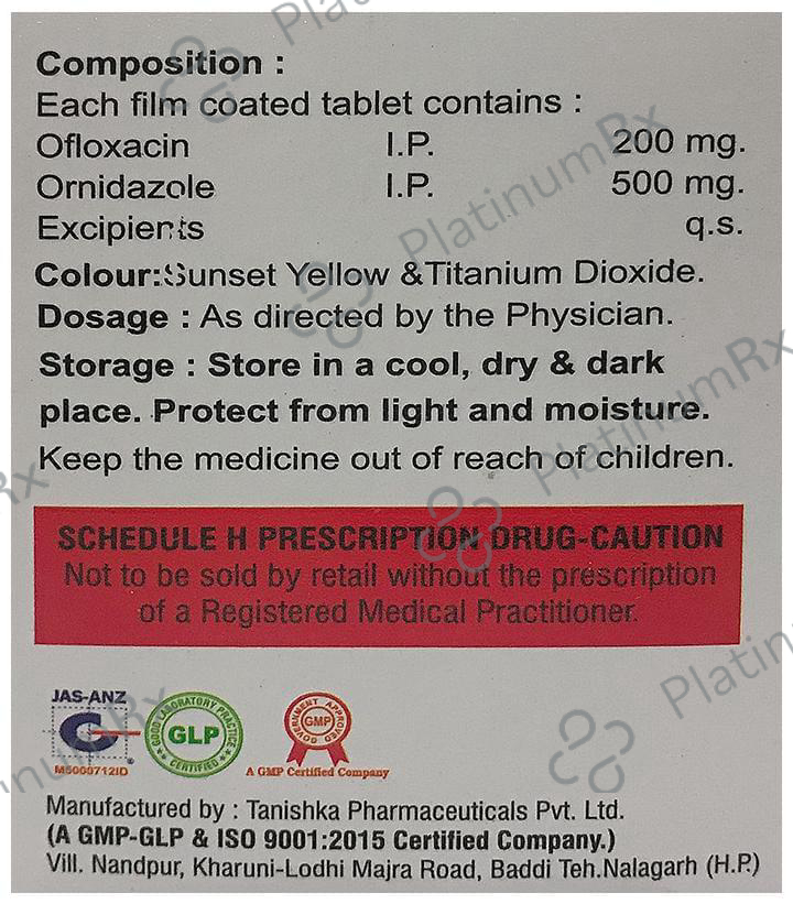 Ofloriv-OZ Tablet