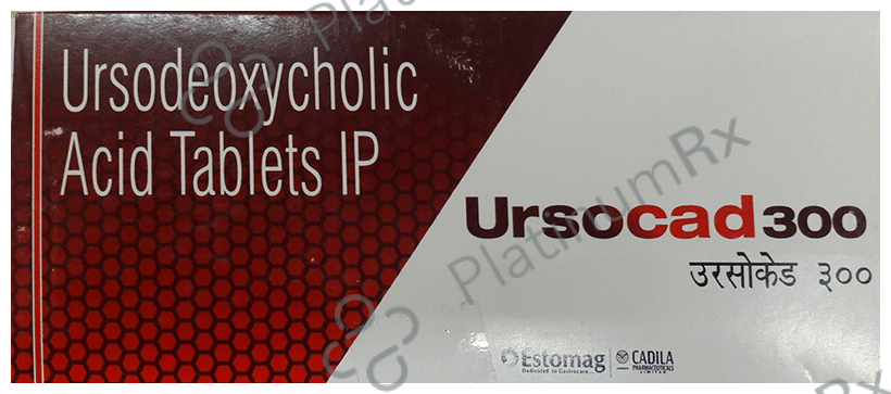 Ursocad 300mg Tablet 10s
