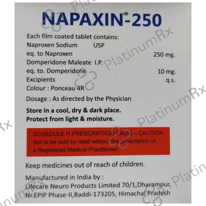 Napaxin 250 Tablet