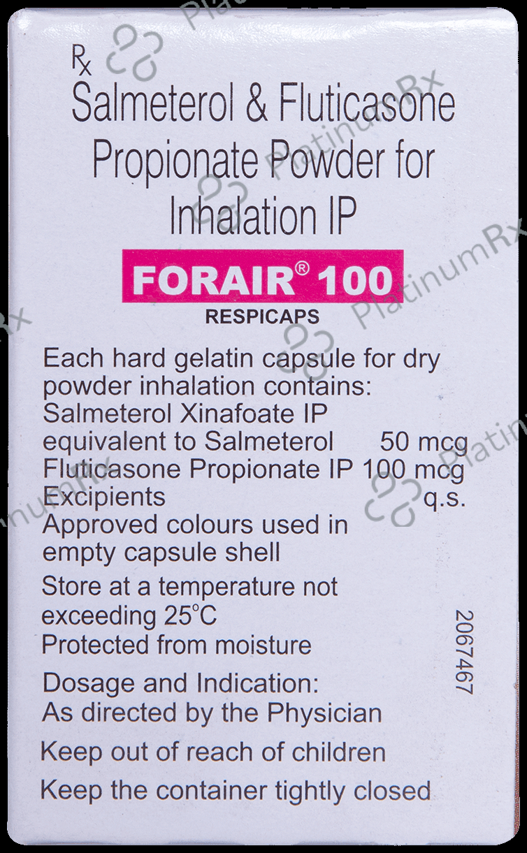 ForAir 100/50mcg Respicap 30s
