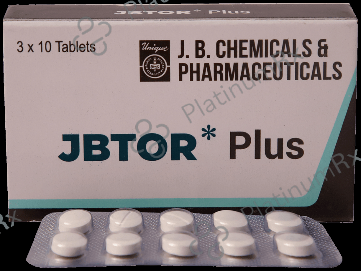 Jbtor Plus 50/10mg Tablet 10s