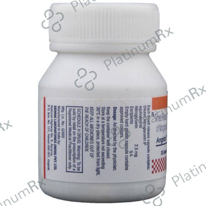 Angistat 2.5 Capsule TR 25 capsules Capsule TR