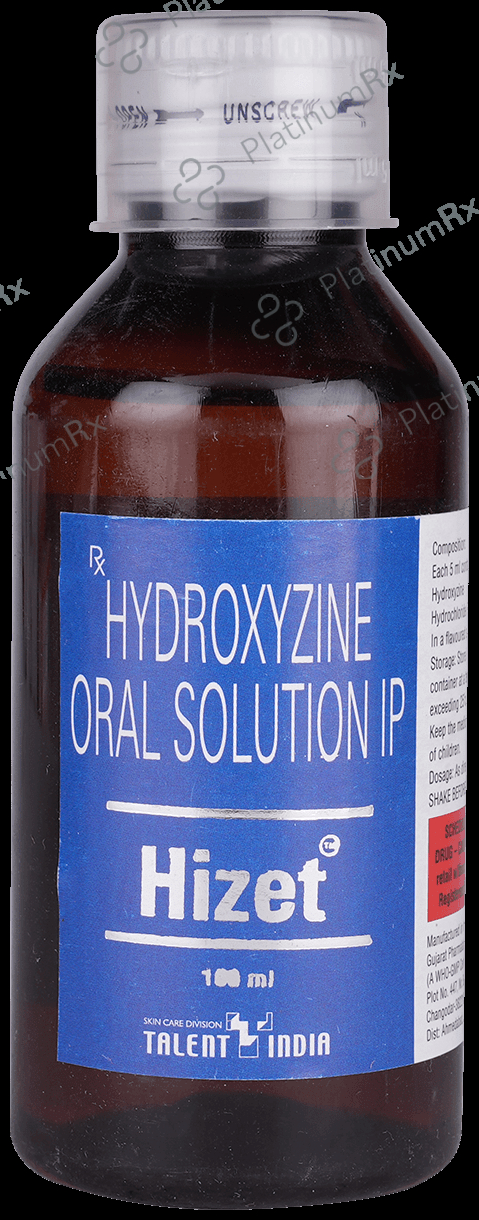 Hizet 10mg Oral Solution 100ml