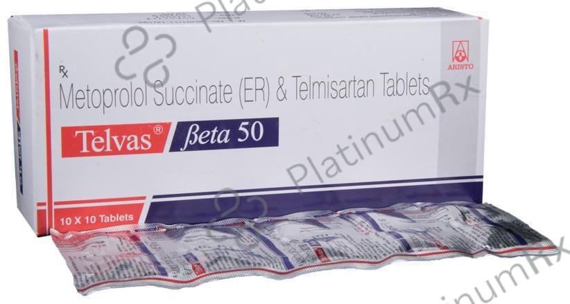 Telvas Beta 50/40mg Tablet ER 10s