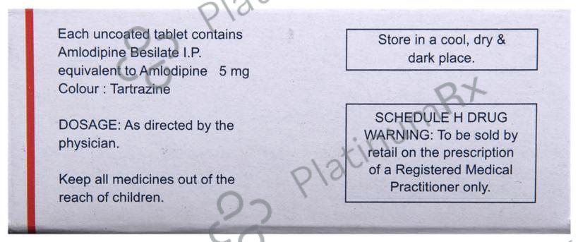 Amloz 5mg Tablet 30s