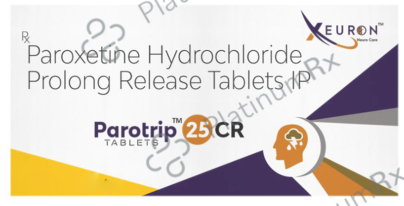 Parotrip 25 CR Tablet