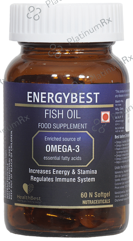 HealthBest Energybest Fish Oil Softgel