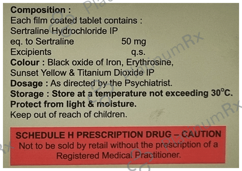 Sertagress 50mg Tablet 10s