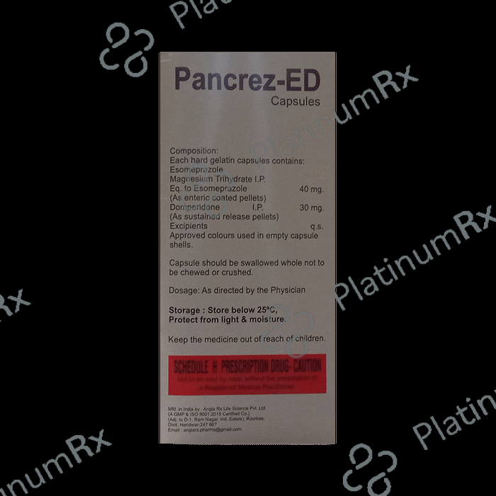 Pancrez-ED Capsule SR