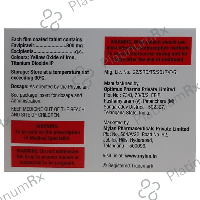 Favtris 800 Tablet
