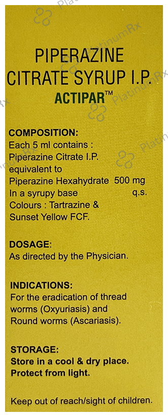 Actipar Syrup