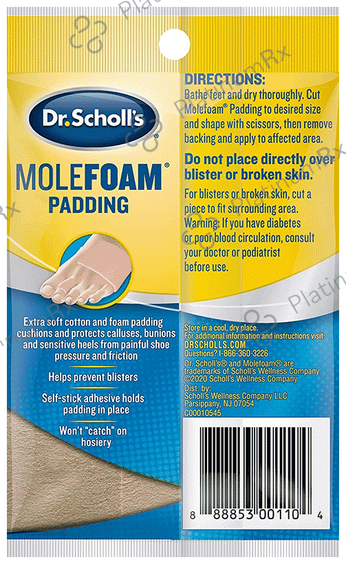 Dr. Scholl's Molefoam Padding Bandage