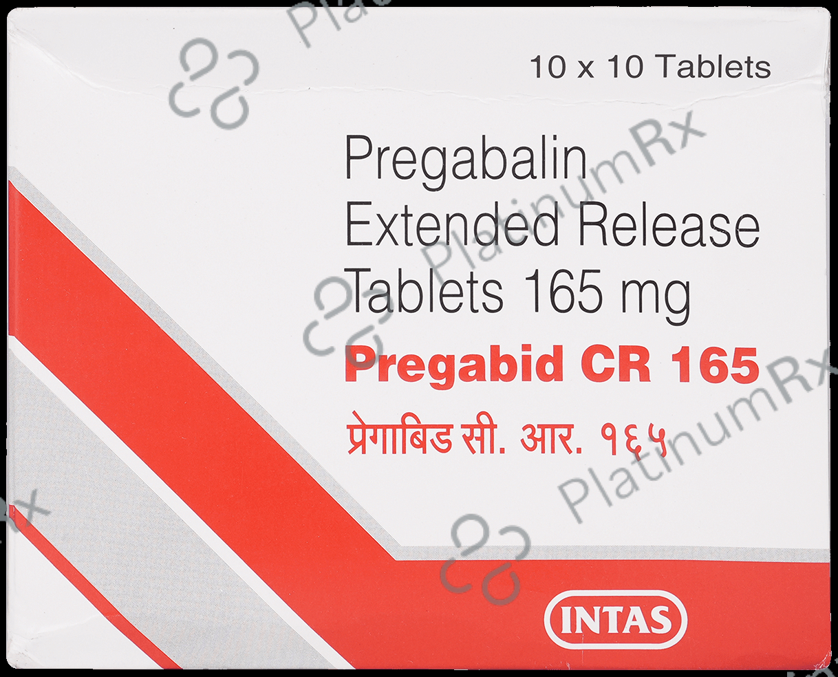Pregabid CR 165 Tablet
