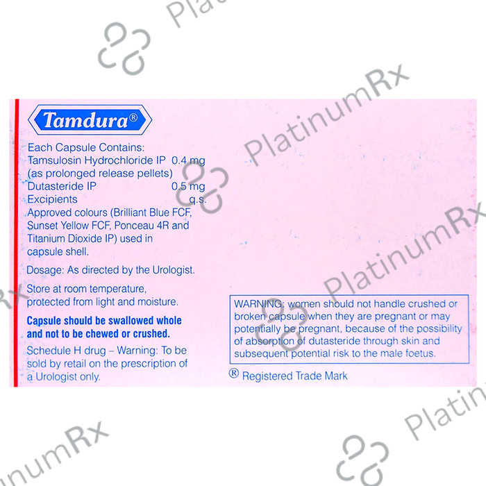 Tamdura Capsule 0.5/0.4mg PR Capsule 10s