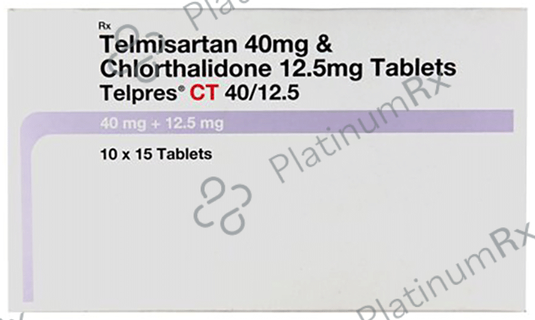 Telpres CT 40/12.5mg Tablet 15s