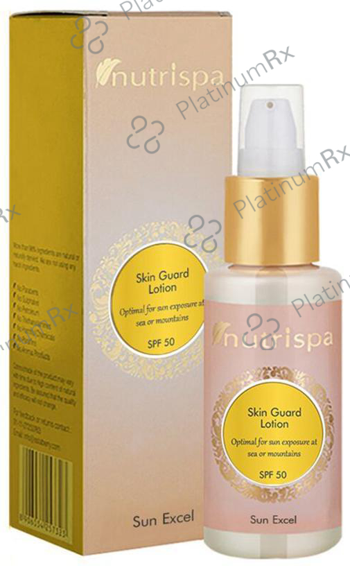 Nutrispa Sun Excel Lotion Skin Guard SPF 50