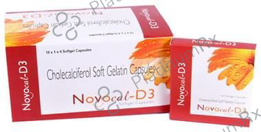 Novocal-D3 Soft Gelatin Capsule