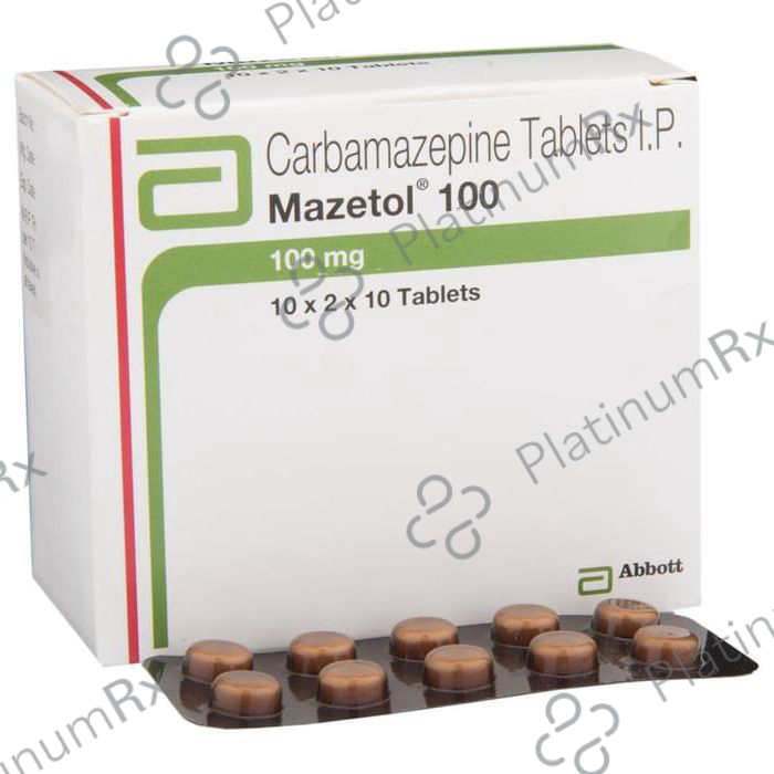 Mazetol 100mg Tablet 10s