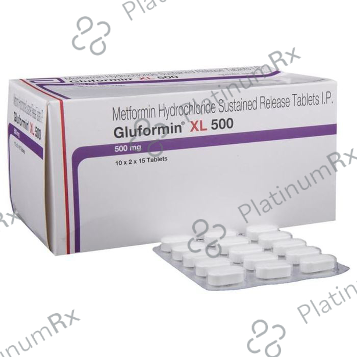 Gluformin XL 500mg Tablet 15s