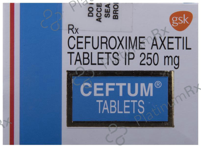 Ceftum 250mg Tablet 4s
