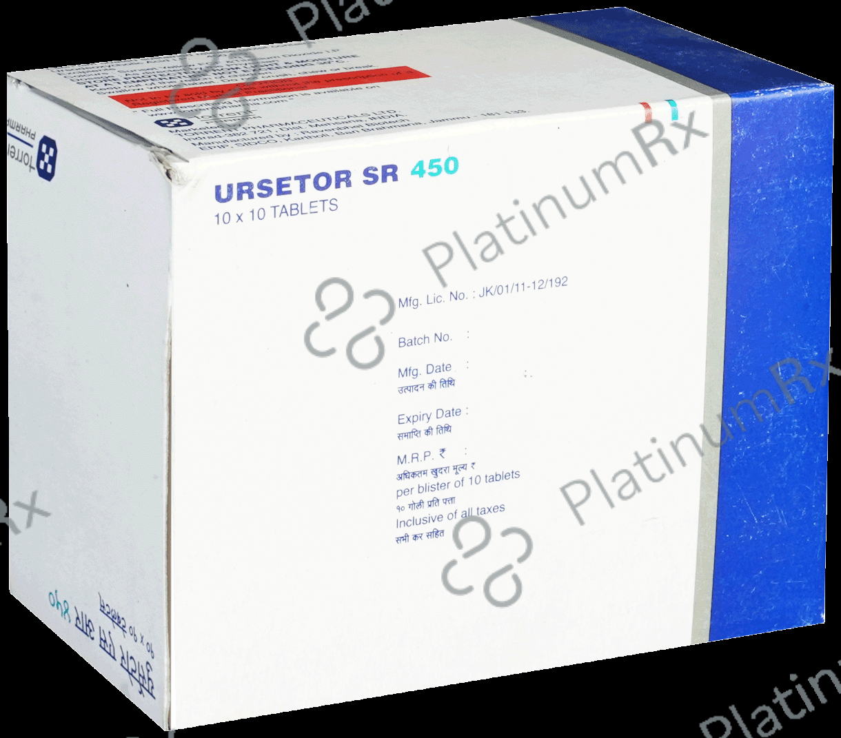 Ursetor SR 450mg Tablet 10s