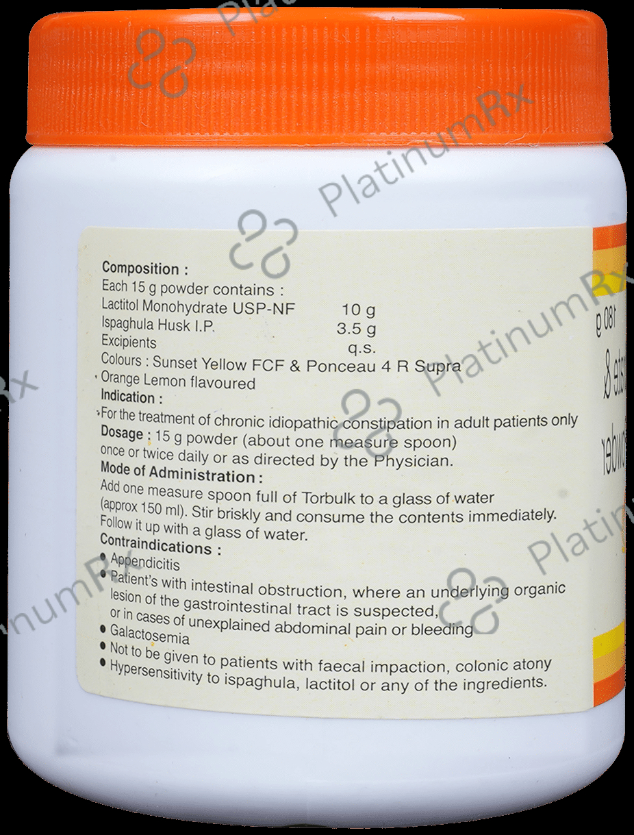 Torbulk Powder 180 Granules