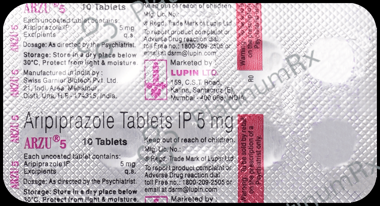Arzu 5mg Tablet
