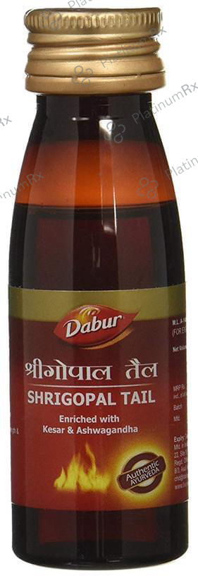 Dabur Shrigopal Tail - For Strength & Stamina 25 ml