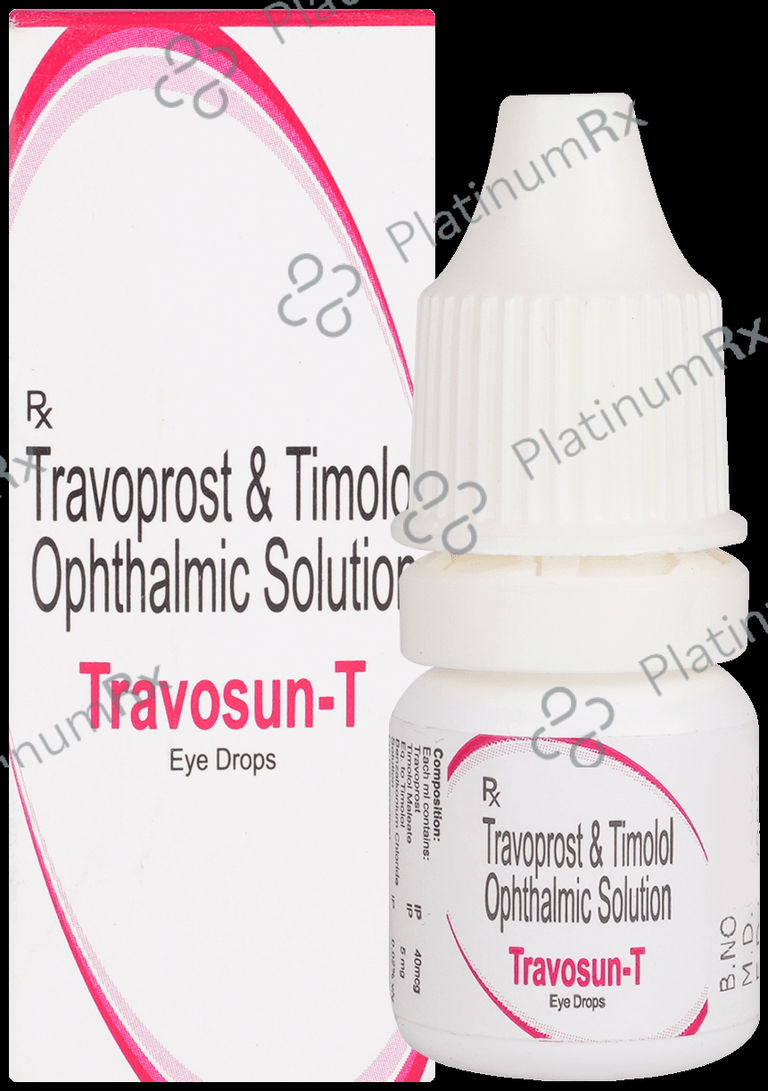 Travosun T 5mg/40mcg Eye Drop 2.5ml