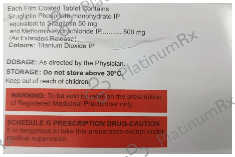 MSN Sita-M ER 50/500 Tablet