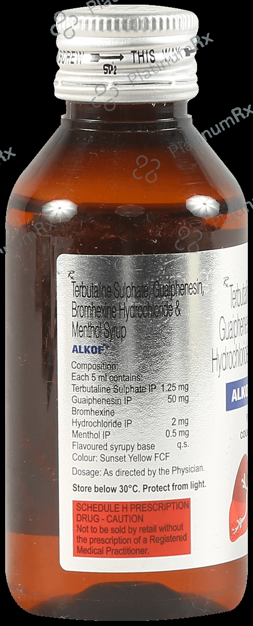 Alkof Syrup 100 Syrup