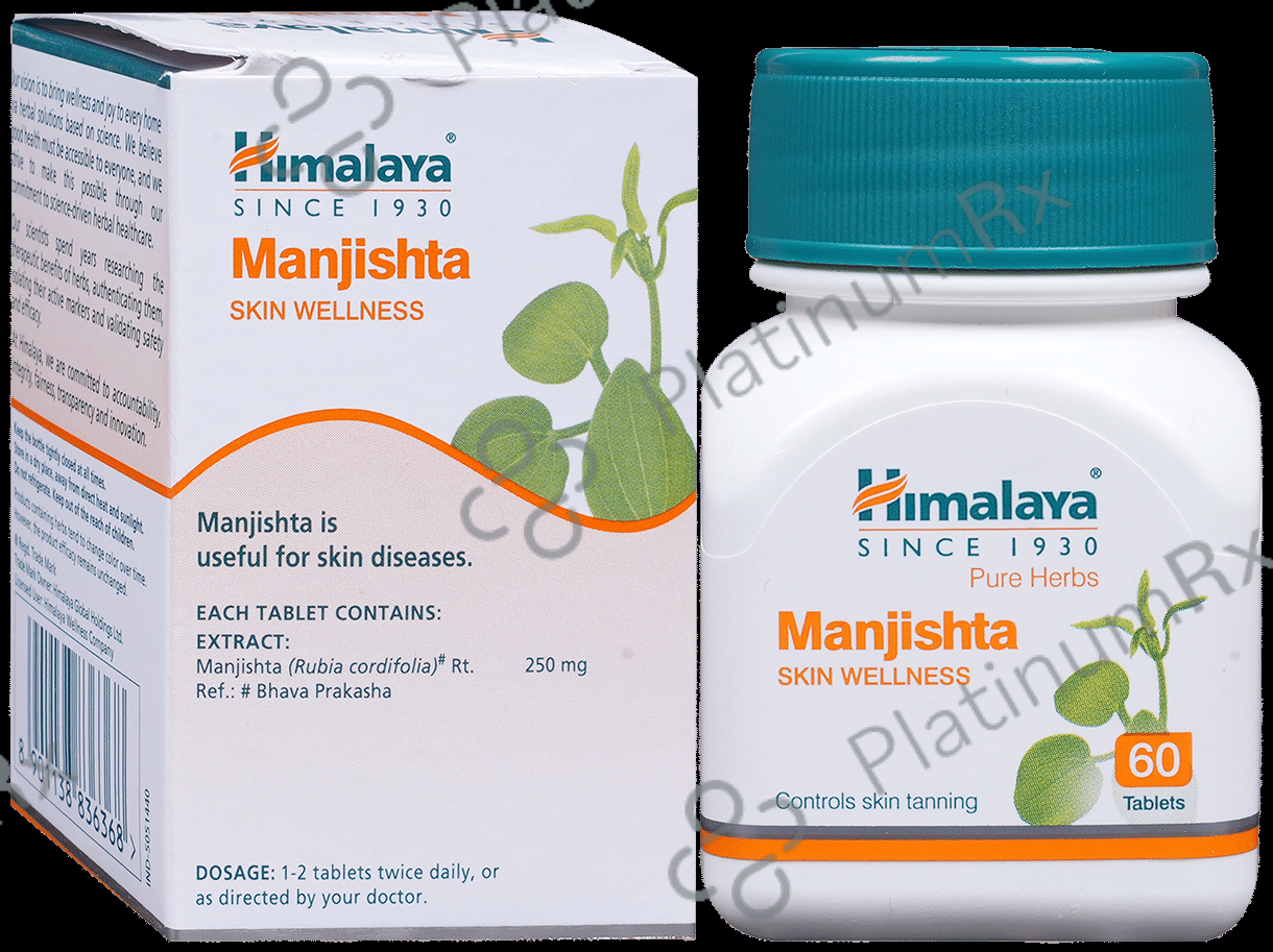 Himalaya Wellness Pure Herbs Manjishtha Skin Wellness Tablet