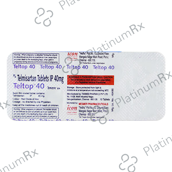 Teltop 40mg Tablet 10s