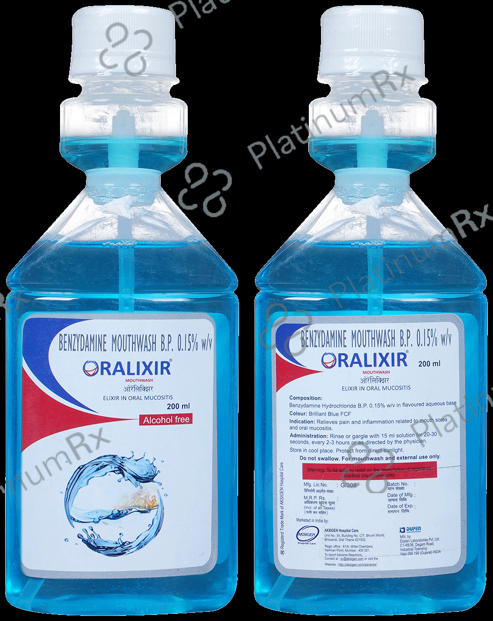 Oralixir Mouth Wash 200 Mouth Wash
